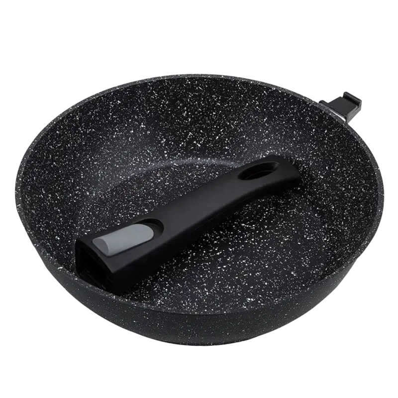 Сковорода глубокая RESTO Leo LEO Чёрный