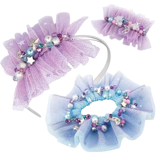 Nebulous Stars Ruffled Hair Accessories
