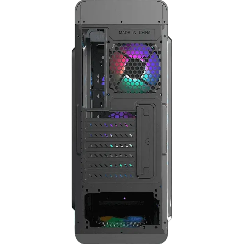 Компьютерный корпус Gamemax MOONLIGHT FRGB BK Midi-Tower Черный