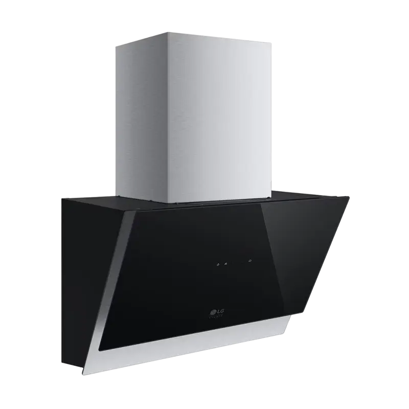 Наклонная Вытяжка LG HCEZD2427B Черный
