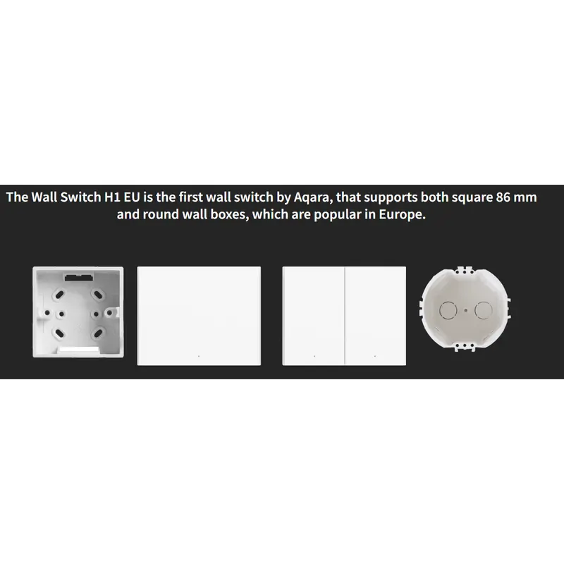Умный выключатель AQARA H1 Smart Wall Switch
