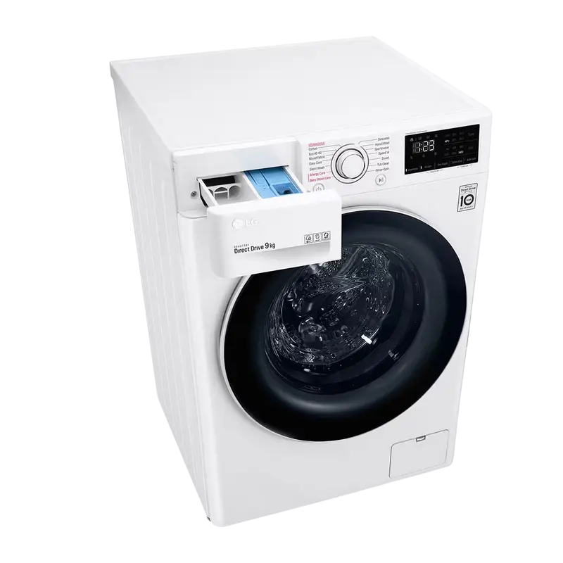 Mașină de spălat LG F4WV329S0E Alb