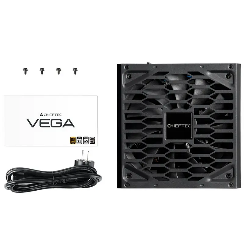 Tip Блок питания для компьютеров Chieftec PPG-850-S Vega Series ATX Черный