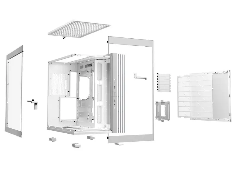 Carcasă PC be quiet! LIGHT BASE 600 DX Midi-Tower Alb