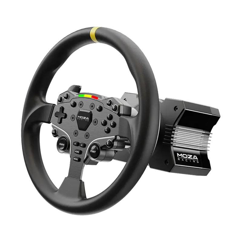 Baza Volanului MOZA 12-inch Round Wheel Mod for ESX Negru