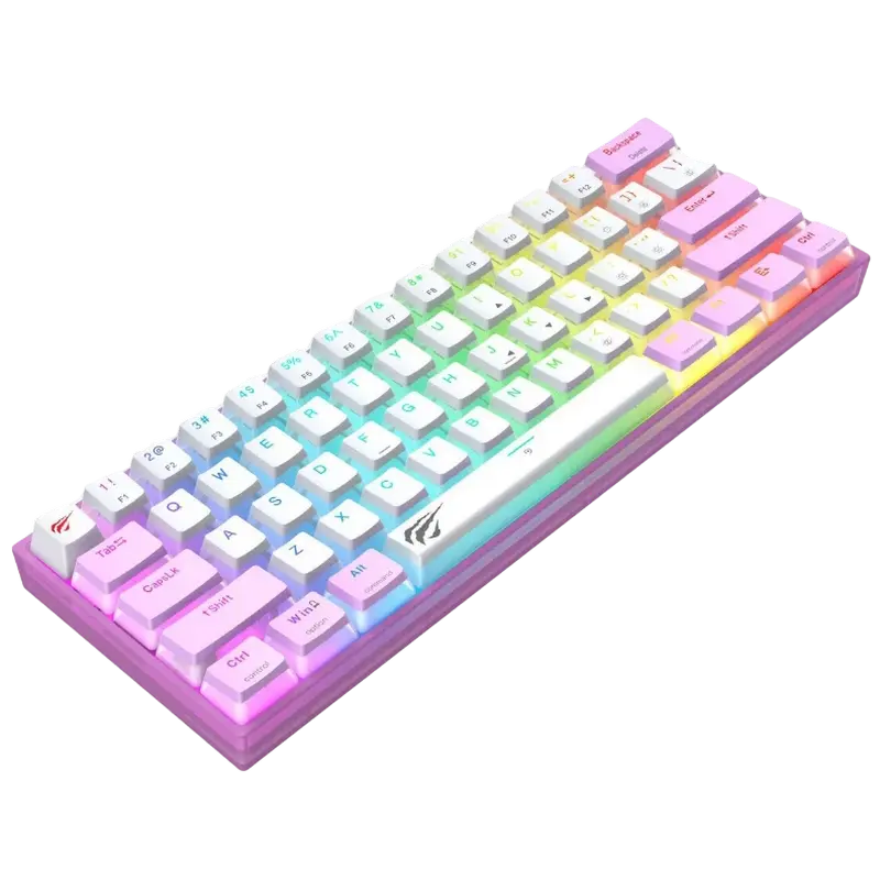 Tastatură Havit KB877L Mecanic Violet