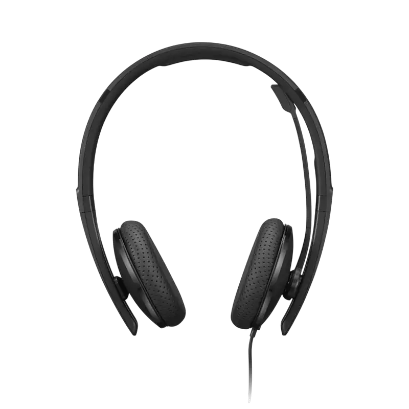 Наушники Lenovo VoIP Teams Wired Чёрный