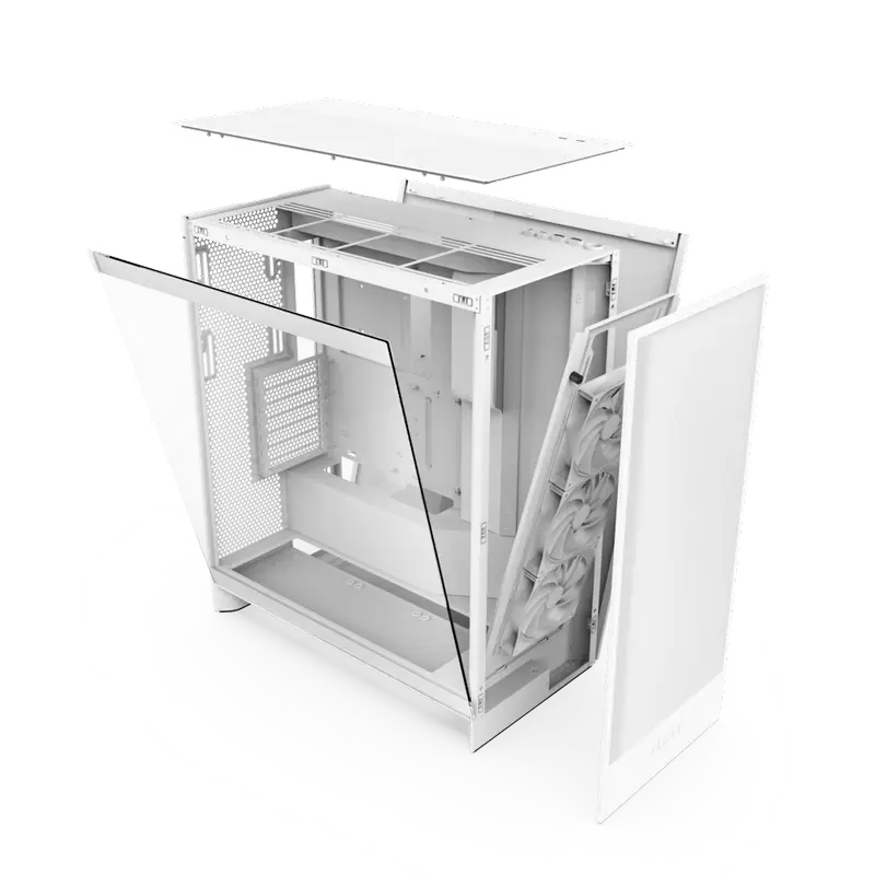 Carcasă PC NZXT H7 Flow Midi-Tower Alb