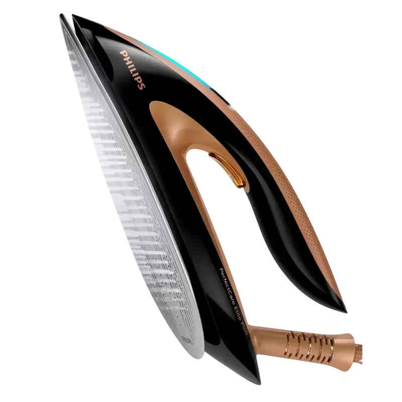 Fier de călcat cu generator de abur Philips GC9682/80, Negru | Auriu