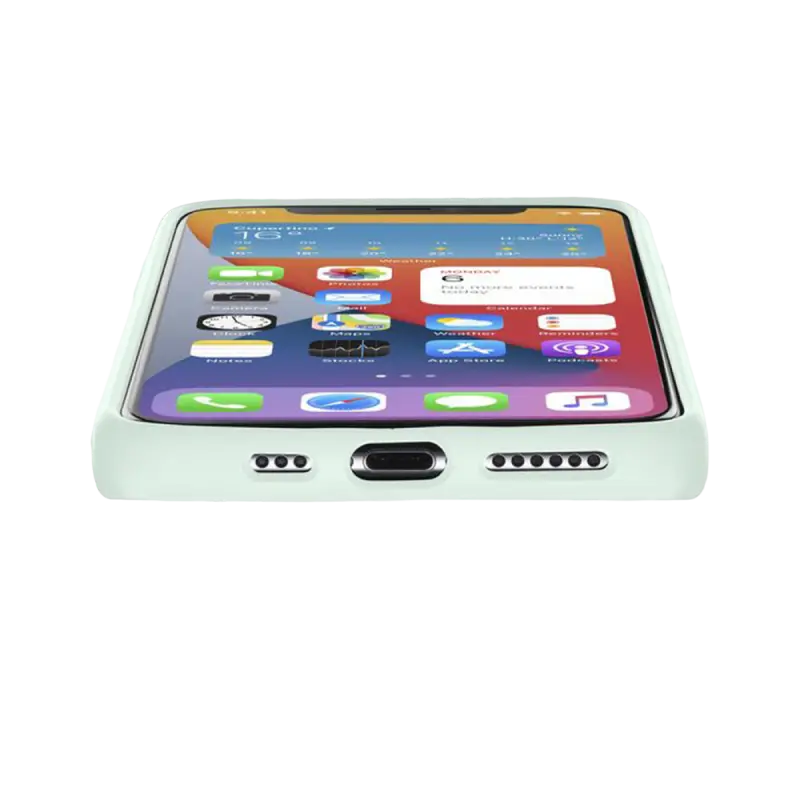 Чехол Cellularline Apple iPhone 12 mini Sensation Sensation Зелёный