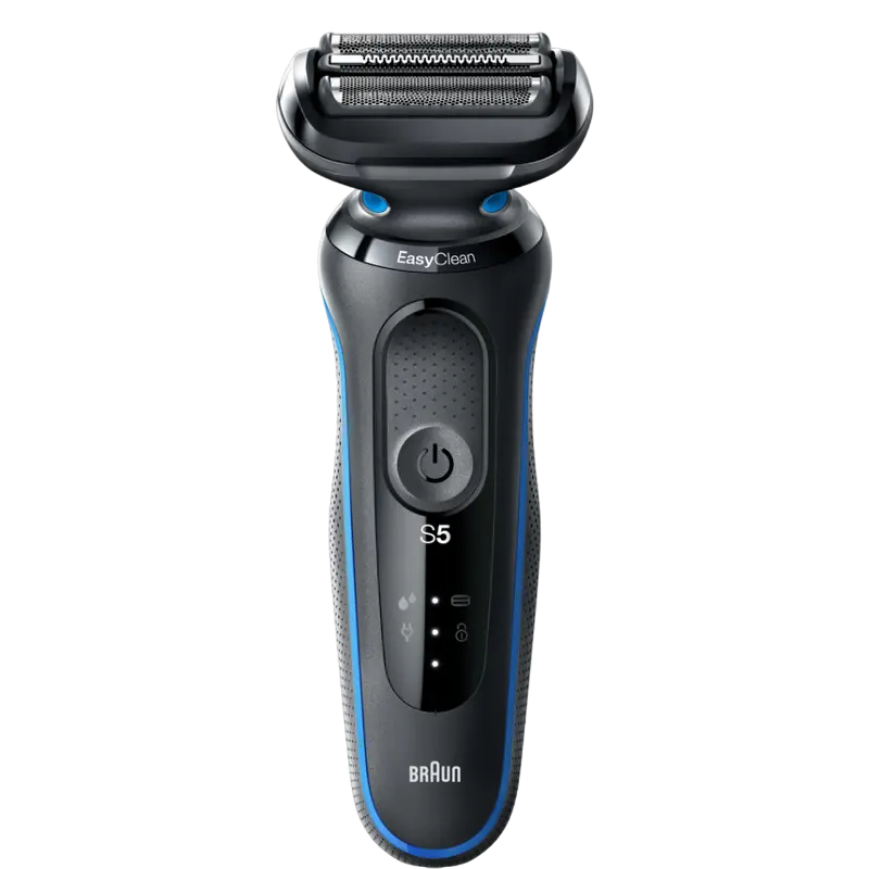Электробритва мужская Braun Series 5 50-B1620s Flex Wet&Dry Черный | Синий
