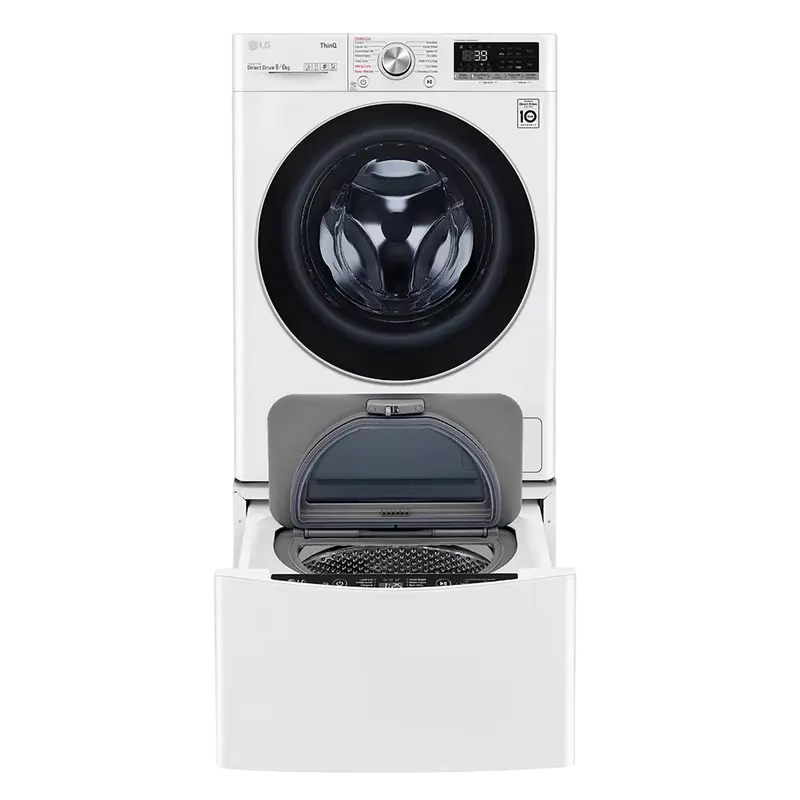 Mașină de spălat cu uscător LG F4DV709S1E Alb