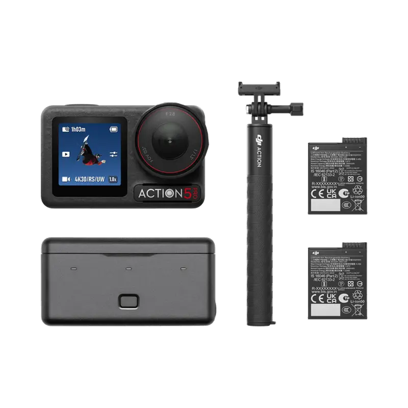Экшн-камера DJI Osmo Action 5 Pro Adventure Combo Черный