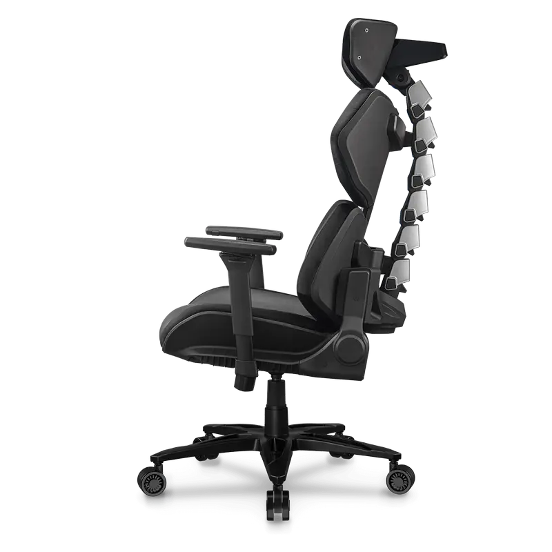 Игровое кресло Cougar Terminator Elite Искусственная кожа Чёрный | Серебристый