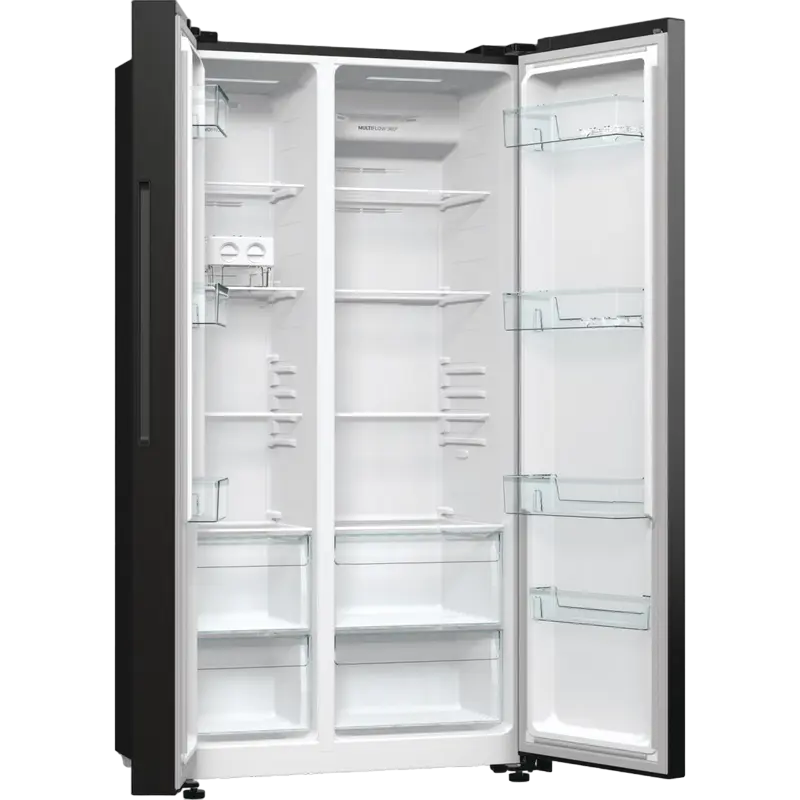 Холодильник Gorenje NRR9185EABXL Чёрный