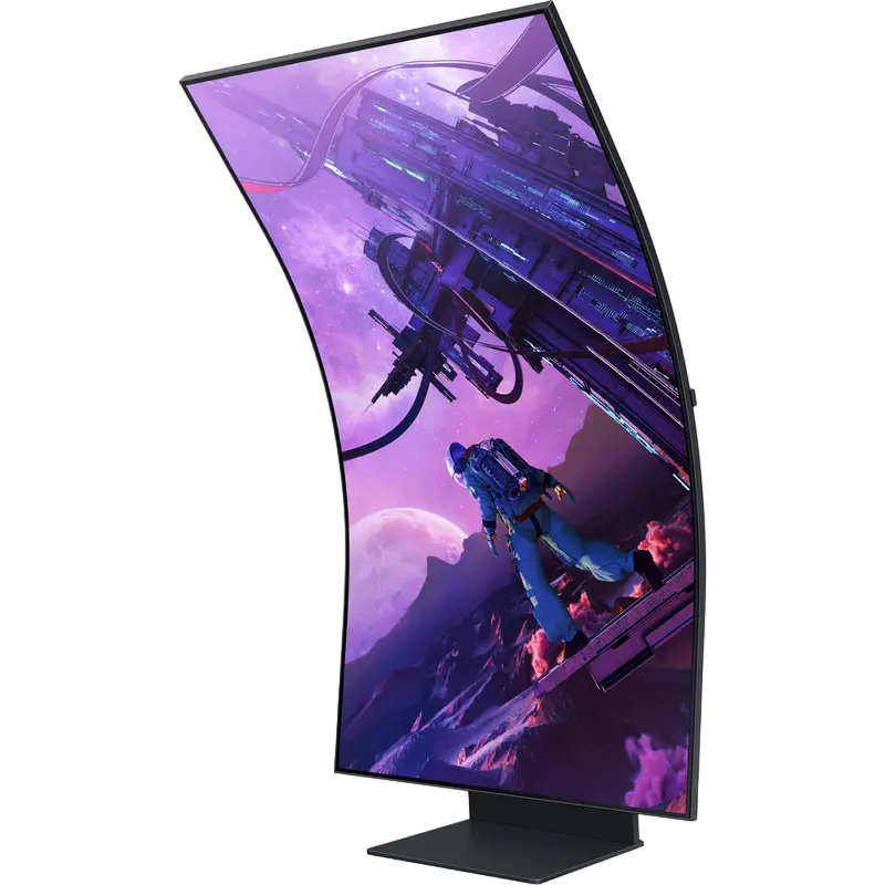 Игровой монитор Samsung Odyssey Ark S55BG970NI Чёрный