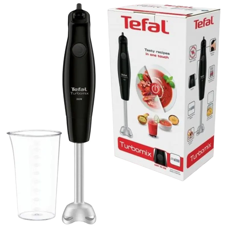 Blender de mână Tefal Turbomix HB121838 Negru