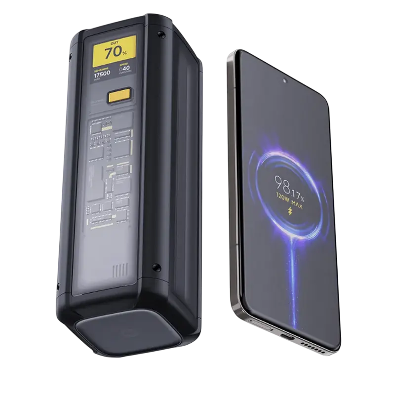 Acumulator extern Xiaomi 212W HyperCharge Negru