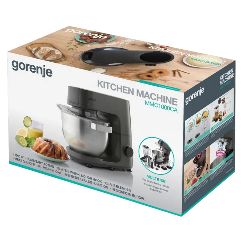 Кухонный комбайн Gorenje MMC1000CA Чёрный