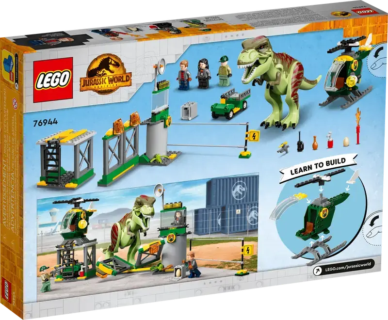 Конструктор LEGO T. rex Dinosaur Breakout Разноцветный
