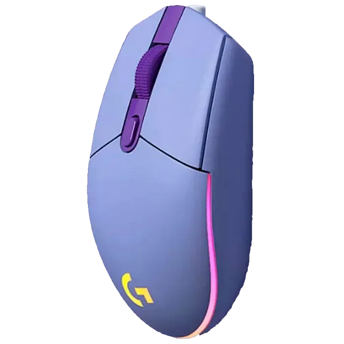 Игровая мышь Logitech G203 Lightsync Проводное Сиреневый