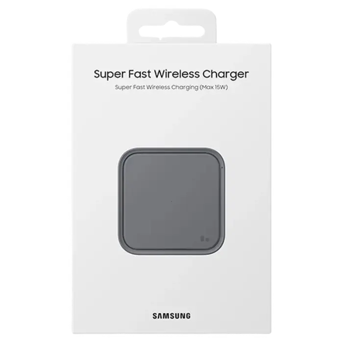 Încărcător wireless Samsung Super Fast EP-P2400T with Travel Adapter Gri