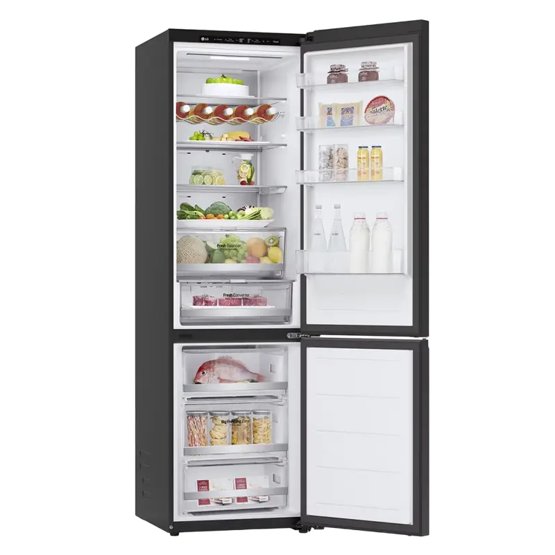 Холодильник LG GBB72BM9DQ Чёрный