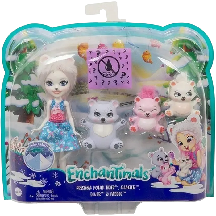 Enchantimals Pristina Polar Bear & Glacier