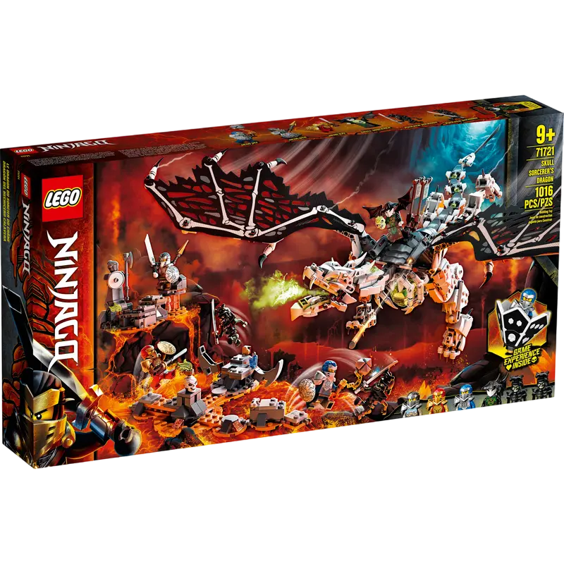 Конструктор LEGO Skull Sorcerer's Dragon Разноцветный