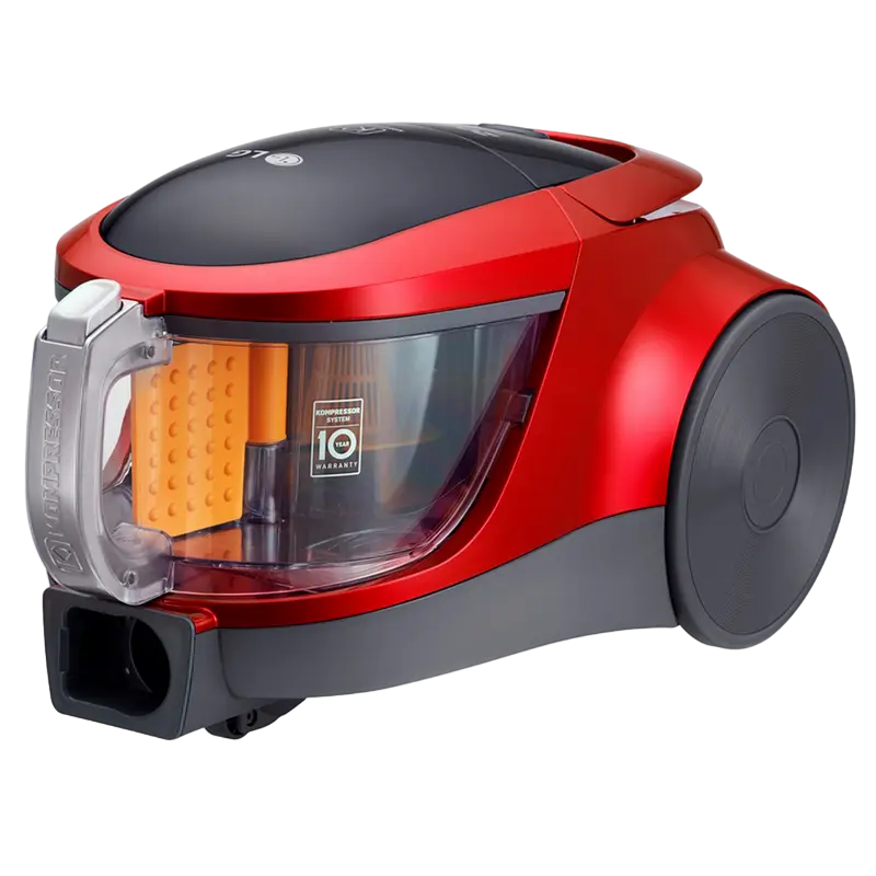 Пылесос LG VK76A09NTCR Красный