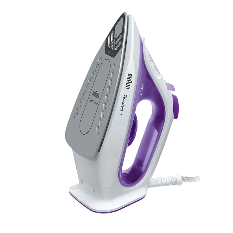 Утюг Braun TexStyle 1 Белый | Фиолетовый