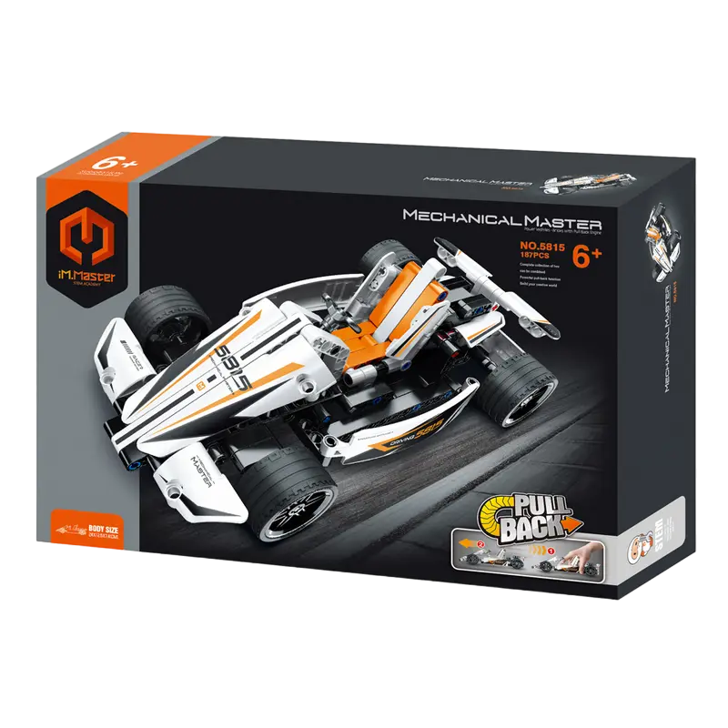 Конструктор iM.Master Pull Back Car Белый