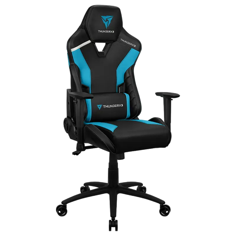 Игровое кресло ThunderX3 TC3 Искусственная кожа Черный/Синий