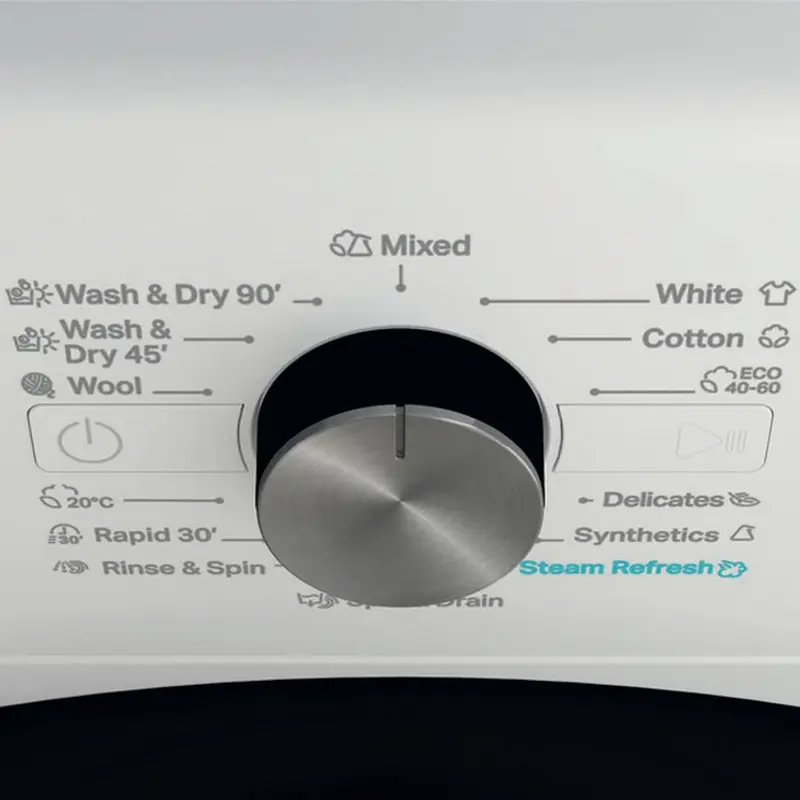 Стирально-сушильная машина Whirlpool FFWDB 864349 BV EE Белый
