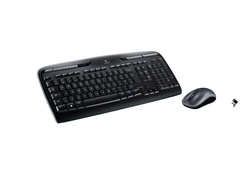 Клавиатура и мышь Logitech MK330 Мембрана Черный