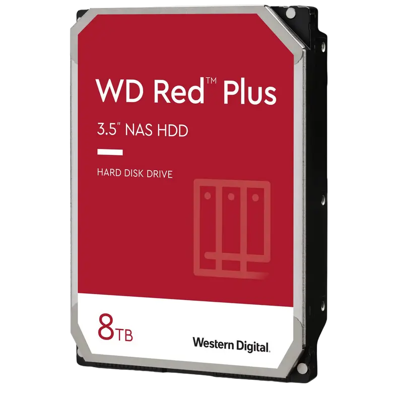 Жесткий диск Western Digital WD Red Plus WD Red Plus™ 8 TБ