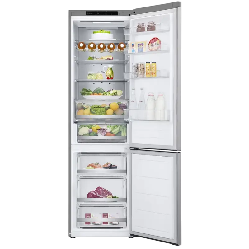 Холодильник LG GBV5240DPY Нержавеющая сталь