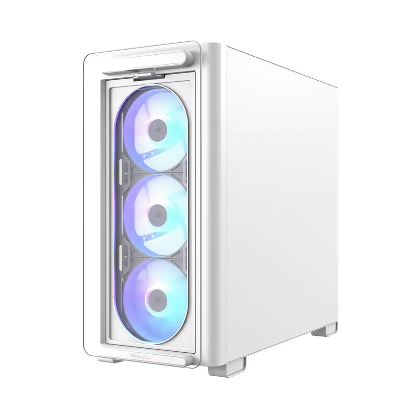 Carcasă PC ASUS A23 PLUS TG ARGB Mini-Tower Alb