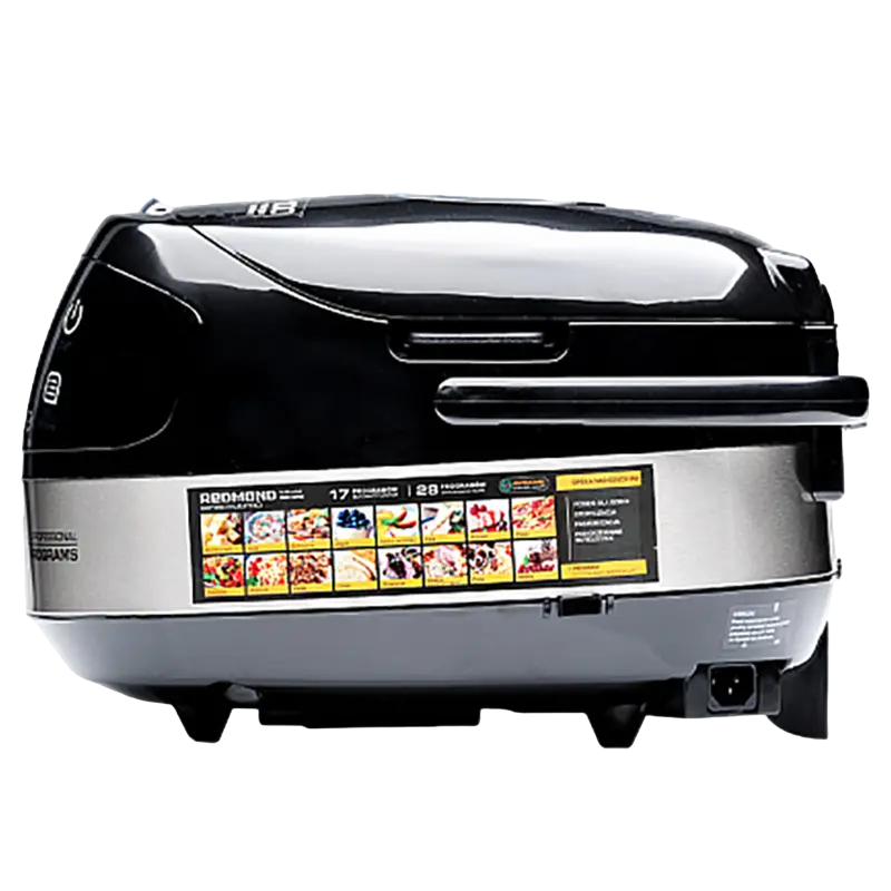 Мультиварка Redmond RMC-M90E Черный Серебристый