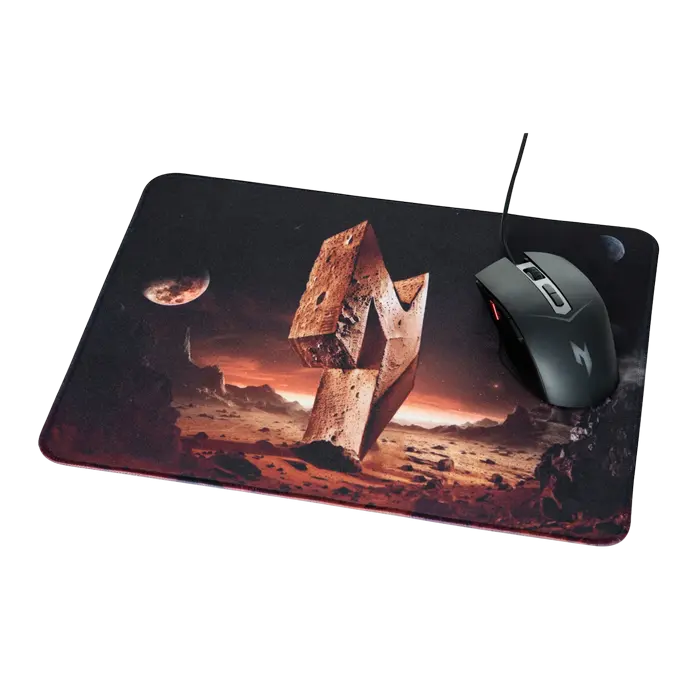 Игровой коврик для мыши Acer Nitro NMP450 Черный | Красный