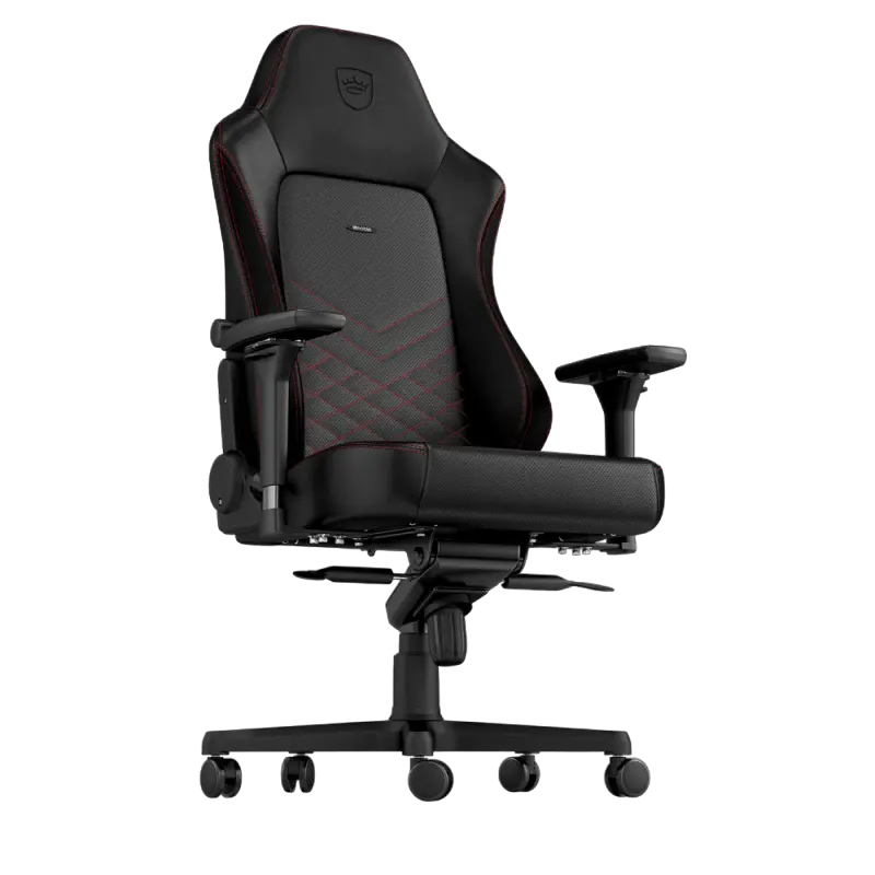 Scaun Gaming Noblechairs Hero PU Piele Negru/Rosu