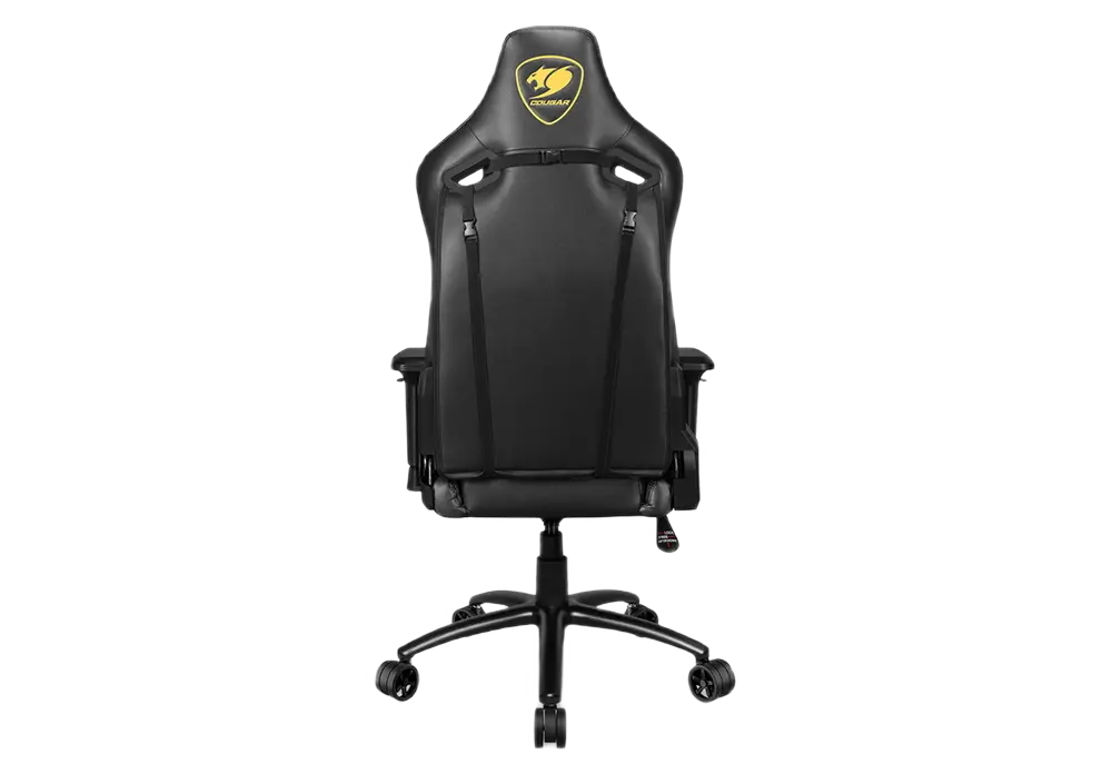 Игровое кресло Cougar Outrider S Royal ПВХ Кожа Черный/Золотой