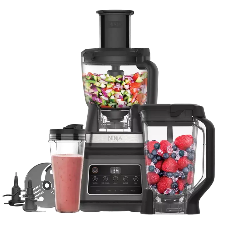 Стационарный блендер Ninja BN800EU Чёрный | Серебристый