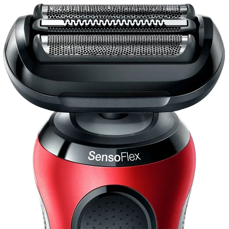 Электробритва мужская Braun Series 61-R1200s Красный