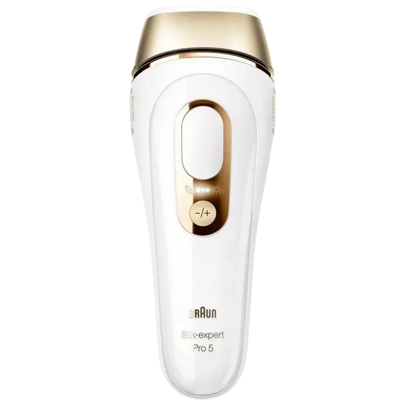 Фотоэпилятор Braun Silk-expert Pro 5 PL5242 Белый | Золотистый