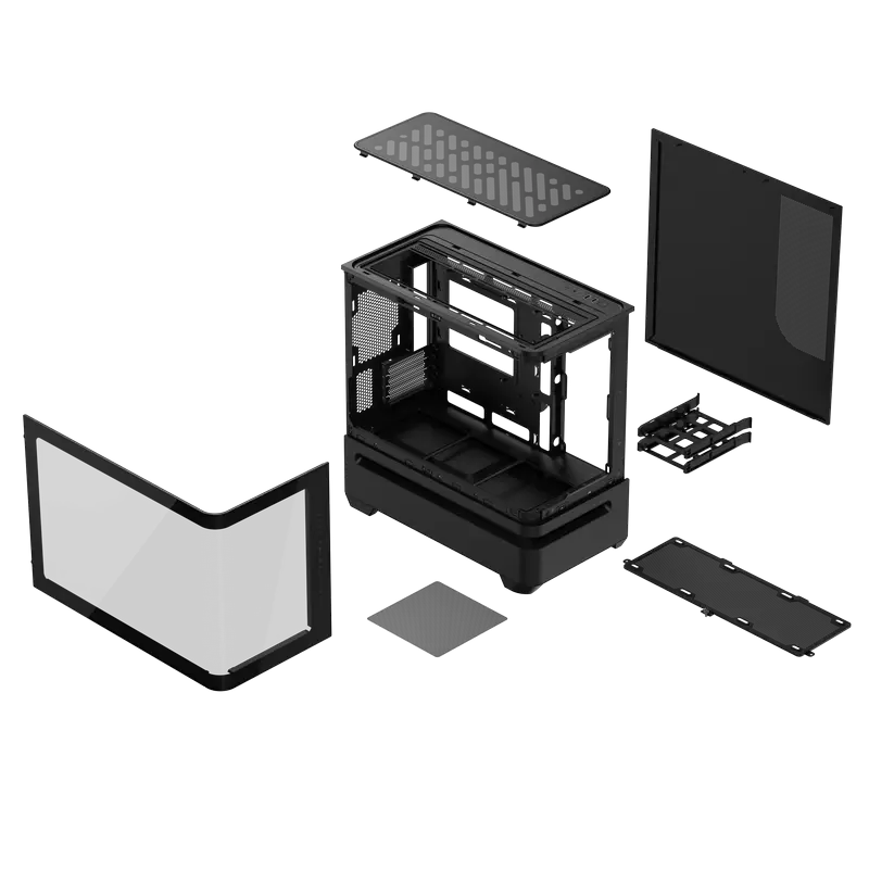 Компьютерный корпус ASUS PRIME AP202 TG ARGB Midi-Tower Черный