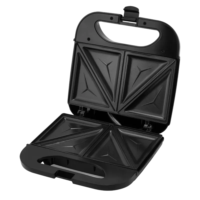 Сэндвичница Maxwell MW-1553 Черный | Серебристый