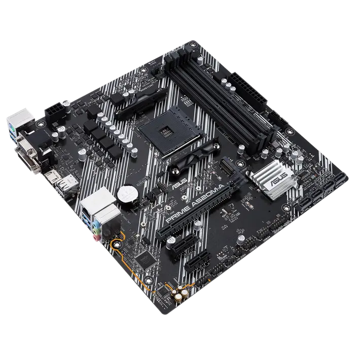 Материнская плата ASUS PRIME A520M-A AM4 Micro-ATX