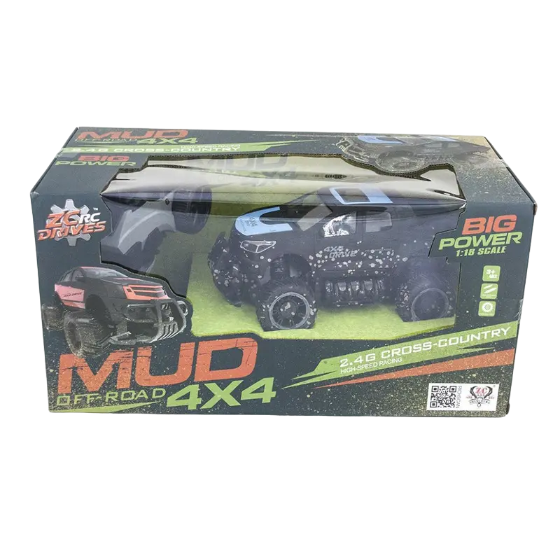 Радиоуправляемая игрушка Crazon 4CH Off-Road Car Черный/Синий