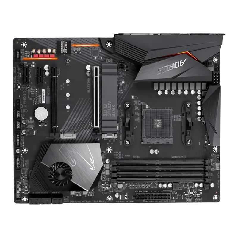 Материнская плата Gigabyte X570 AORUS ELITE AM4 ATX